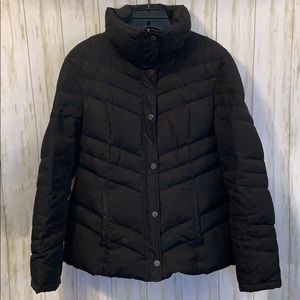 Kenneth Cole Waist Length Quilted Puffer Coat